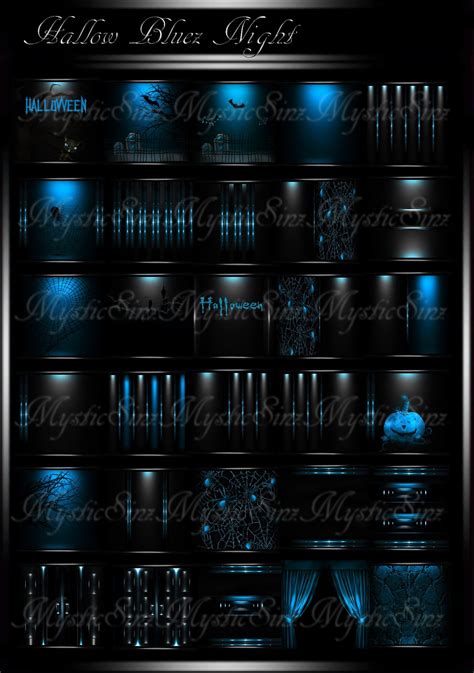 Do not recolor or edit to try too make. Hallow Bluez Nights IMVU Room Textures Collection ...
