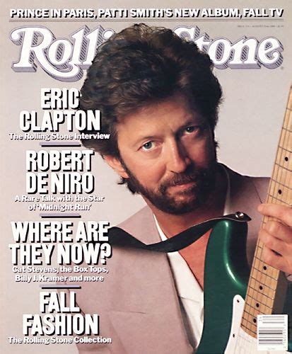 eric clapton on the cover of rolling stone rolling stone magazine cover eric clapton rolling