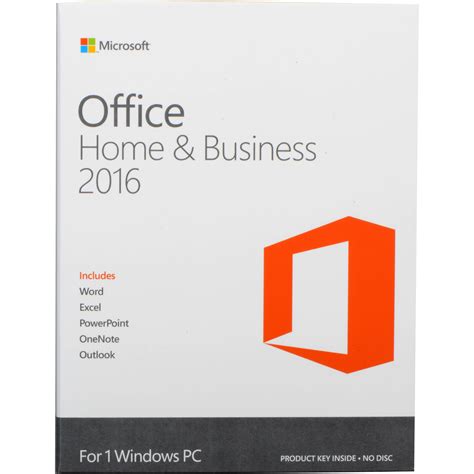 Microsoft Office Home And Business 2016 For Windows T5d 02375