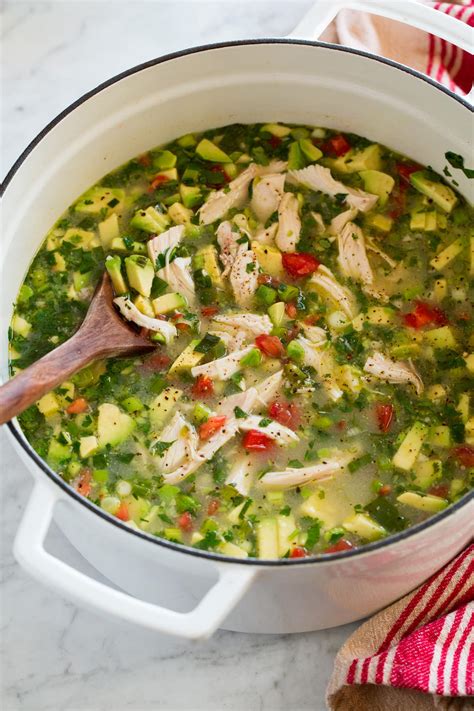 Chicken Avocado Soup Cooking Classy