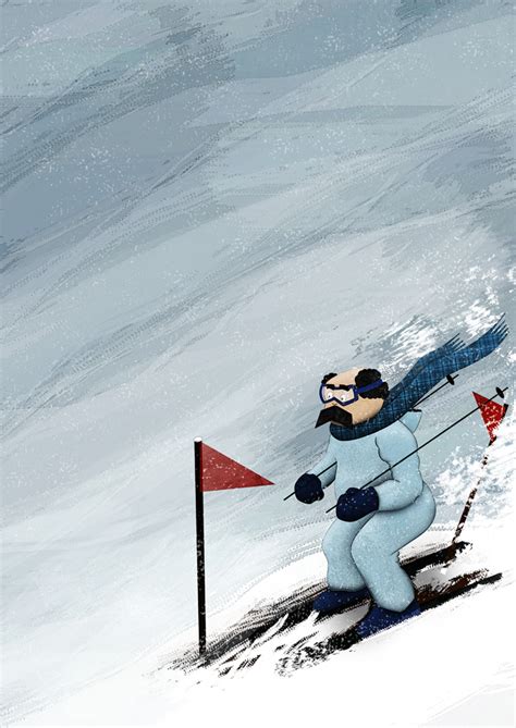 Skiing Character By Ayooly On Deviantart