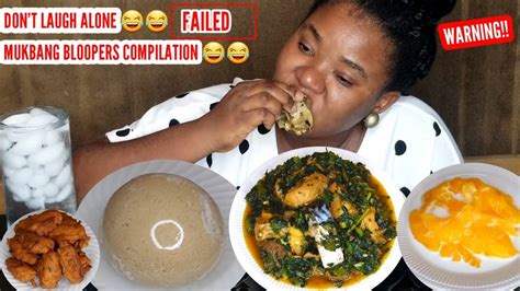 Mukbang Nigerian African Food Mukbang Mukbang Bloopers Failed