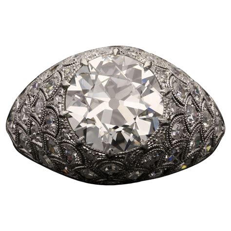Hancocks 490 Carat Old European Cut Diamond Full Set Eternity Rose Gold Ring For Sale At 1stdibs