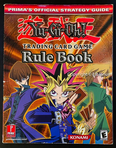 Yu Gi Oh Trading Card Game Rule Book Primas Official Strategy Guide