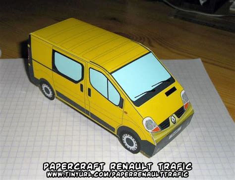 Ninjatoes Papercraft Weblog Dl Papercraft Renault Trafic