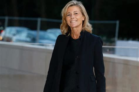 Claire Chazal En Robe Et Manteau Noirs