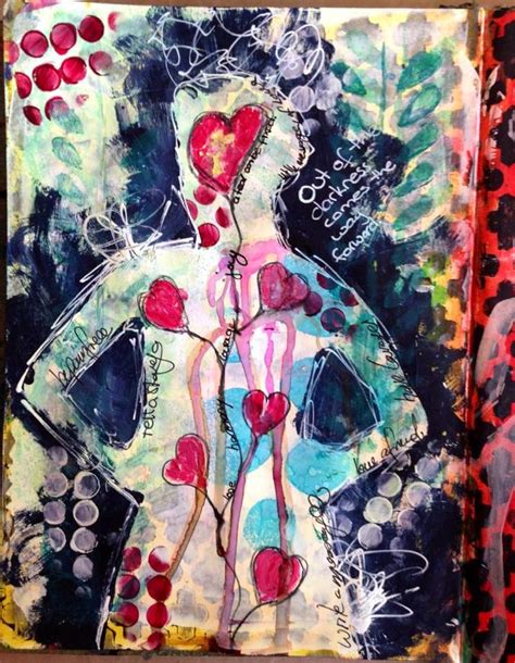 By Tracey Shenton Using Dylusions Dina Wakley Ranger Art Journal