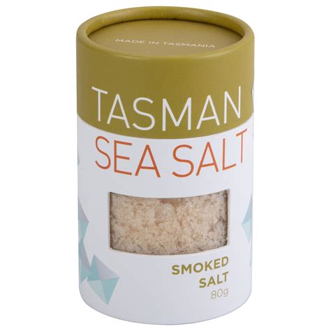 Tasman Sea Salt Smoked Sea Salt Flakes 80g Peters Of Kensington