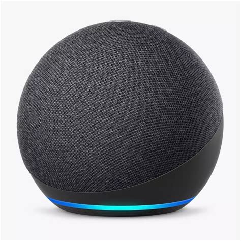 Amazon Echo Dot Smart Speaker Alexa 4th Generation Charcoal On Onbuy