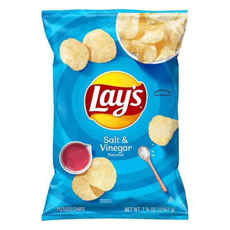 Salt And Vinegar Flavored Potato Chips Lays 78 Oz Delivery Cornershop