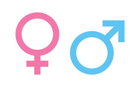 Male And Female Gender Symbol Icon Illustration 4581255 Vector Art At Vecteezy