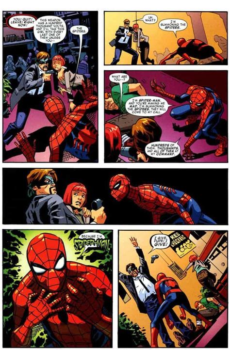 Spiderman Funny Comic Panels Perpustakaan Sekolah