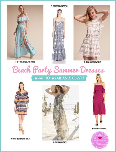 6 Beach Party Dresses Whats A Guest To Wear