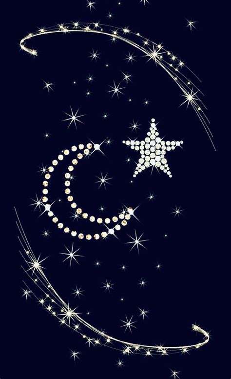 Pin By ℕ𝕖𝕦𝕫𝕒 𝔹𝕣𝕦𝕟𝕖𝕝𝕠 On Boa Noite Moon And Stars Wallpaper Flower