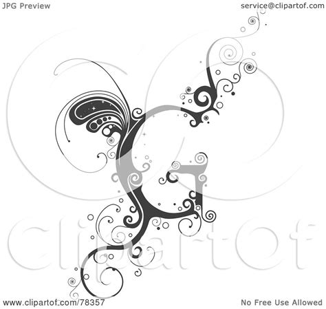 Royalty Free Rf Clipart Illustration Of A Vine Alphabet Letter G By