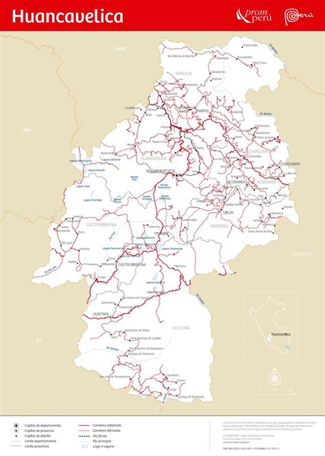 Multimapa De Huancavelica By Visit Peru Issuu