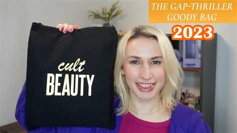 Cult Beauty The Gap Thriller Goody Bag Unboxing 2023 Youtube
