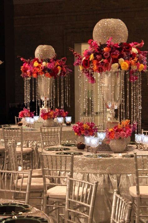 Crystal Wedding Reception Centerpieces Wedding Centerpieces Wedding