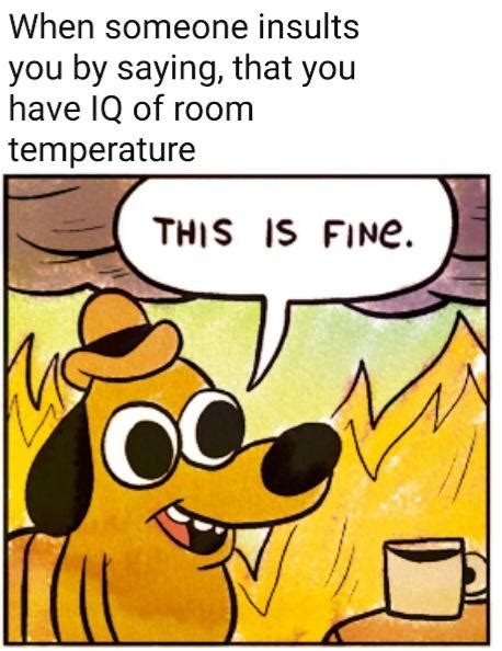 This Is Fine Rmemes