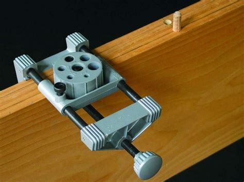 New General Tools 840 Pro Doweling Kit Revolving Turret Dowel Joint Maker Jig General Wood