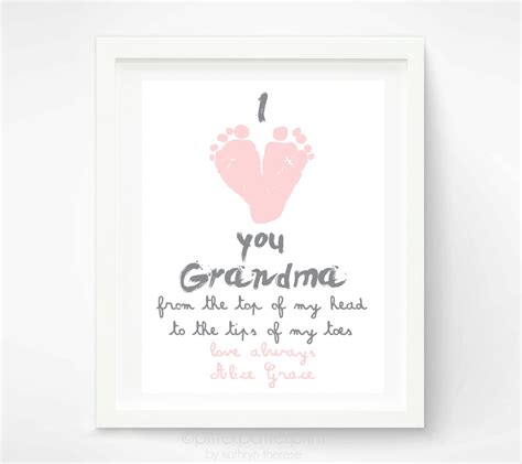 Whether you call her grammy, oma or mimi, grandma deserves to feel special on mother's day, too. Personalized Mother's Day Gift for Grandma From Baby I ...