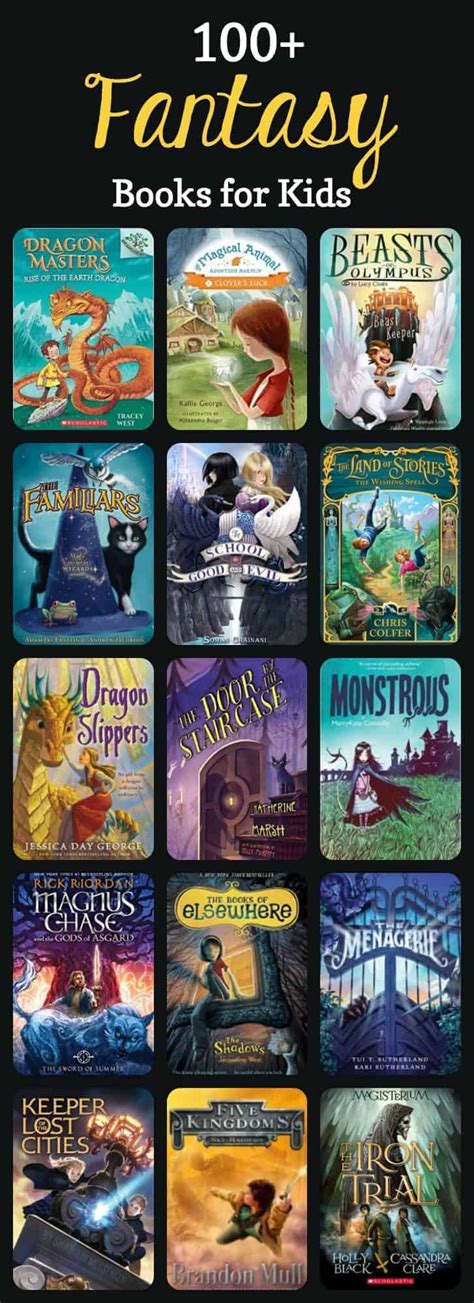 Best Fantasy Chapter Books For Kids Imagination Soup Fantasy Books