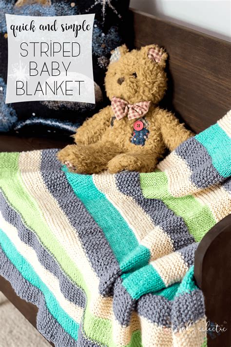 Knit A Simple Blanket For Baby Knitting