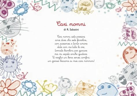 Poesie per bimbi per anniversario mamma e papa / buona festa del papà: poesie x i nonni