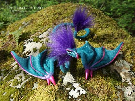 Fruit Bat Phoenix Ooak Posable Fantasy Creatures And More Creatures