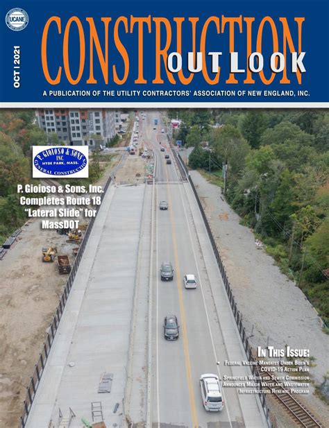October 2021 Construction Outlook By Ucane Issuu