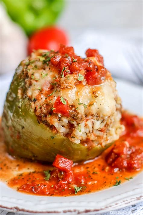 Instant Pot Stuffed Peppers Courtneys Sweets
