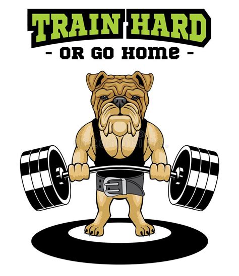Train Hard Or Go Home Motivational Quote For Fitness Creative Sport