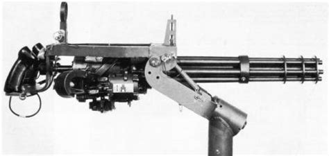 Многоствольный пулемет M134 Gau 2a Minigun Миниган США