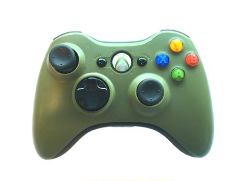 Official Microsoft Xbox 360 Wireless Controller Halo 3 Edition Baxtros