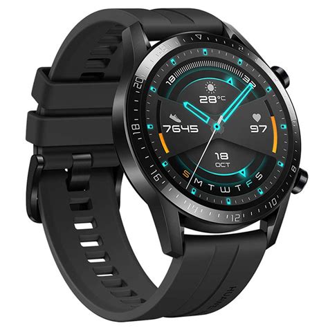 The huawei watch gt 2 features an astonishing 2 week battery life, classic minimal design, sleep and heart rate monitoring, and precise gps tracking. Huawei Watch GT 2 Sport Edition - 46mm