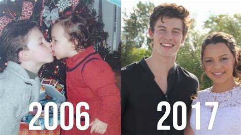 Shawn And Aaliyah Mendes Video And Picture Evolution The End Is So