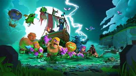 2560x1440 Clash Of Clans Halloween 4k 1440p Resolution Hd 4k Wallpapers