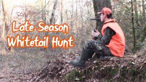 Late Season Arkansas Whitetail Hunt Youtube