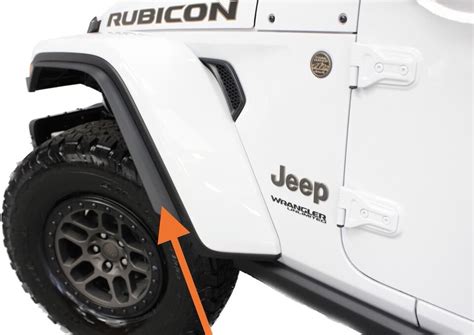 Jeep Wrangler Rubicon Xtreme Recon Fender Flare Extensions Oem Mopar 18