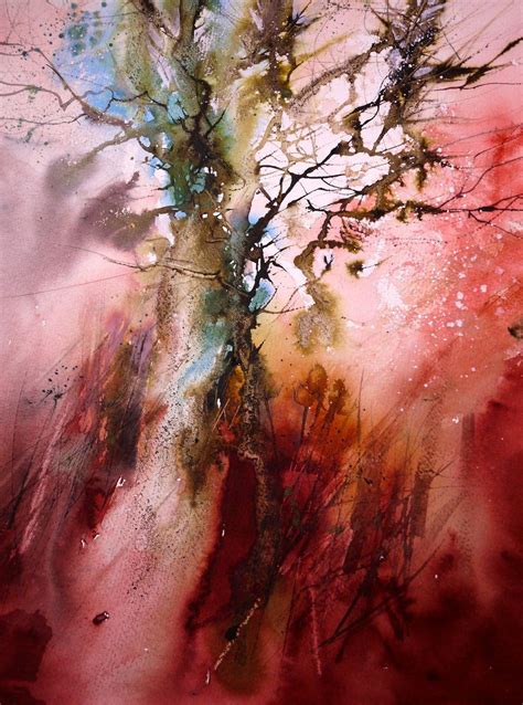 Experimental Landscapes In Watercolour With Ann Blockley Swa Abstract