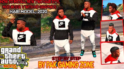 How To Install Franklin New Two Hair Style Mod In Gta V Step By Step In
