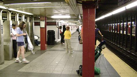 34th Streetpenn Station Subway Ace New York City New York