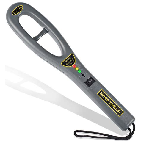 Gc101h Hand Held Security Metal Detector Wand Energy Saving For Airport