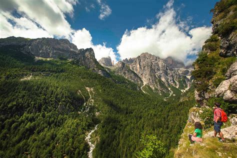 Hiking In The Dolomiti Di Brenta Dolomites Hikes Dolomite Mountains