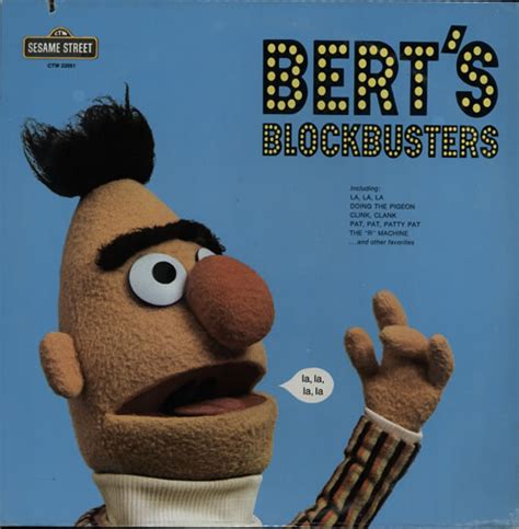 Sesame Street Bert S Blockbusters Ernie S Hits Big Bird Sings