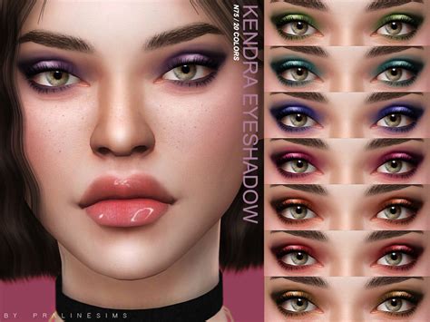 The Sims Resource Kendra Eyeshadow N75