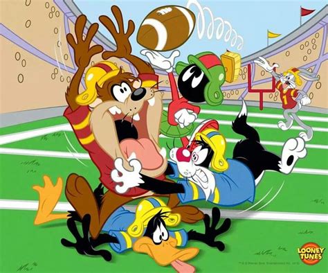 Super Bowl Sunday Football Looney Tunes Show Looney Tunes Cartoons