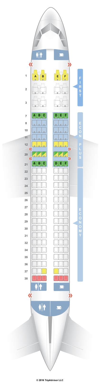 Seatguru Seat Map United Airbus A320 320