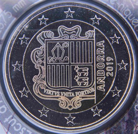 Andorra 2 Euro Coin 2019 Euro Coinstv The Online Eurocoins Catalogue