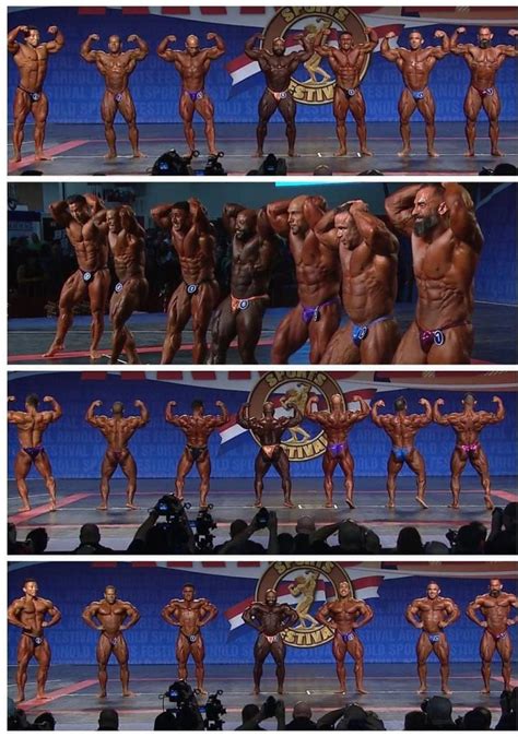 Arnold Classic Bodybuilding Prejudging Call Out Report